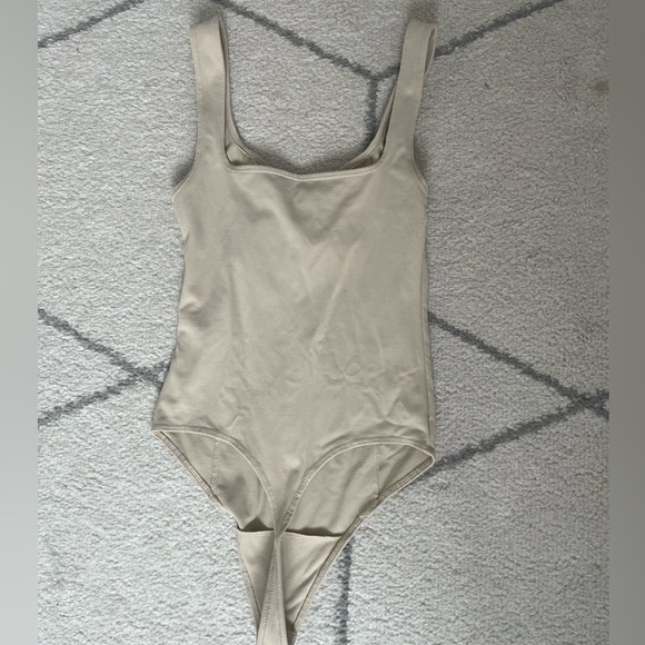 Abercrombie & Fitch Cotton-Blend Tank Bodysuit - Picture 2 of 3